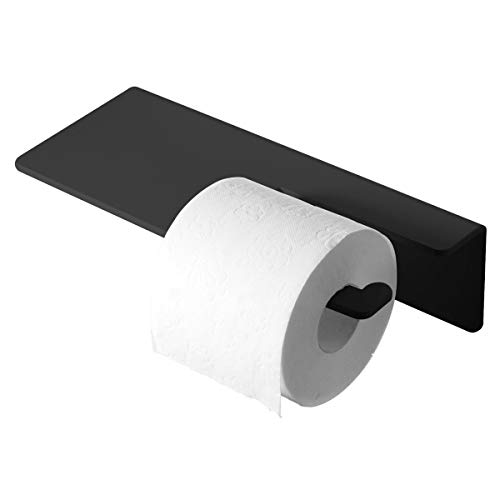 Radius Puro Toilettenpapier Halter schwarz WC-Papierhalter 906 A von Radius