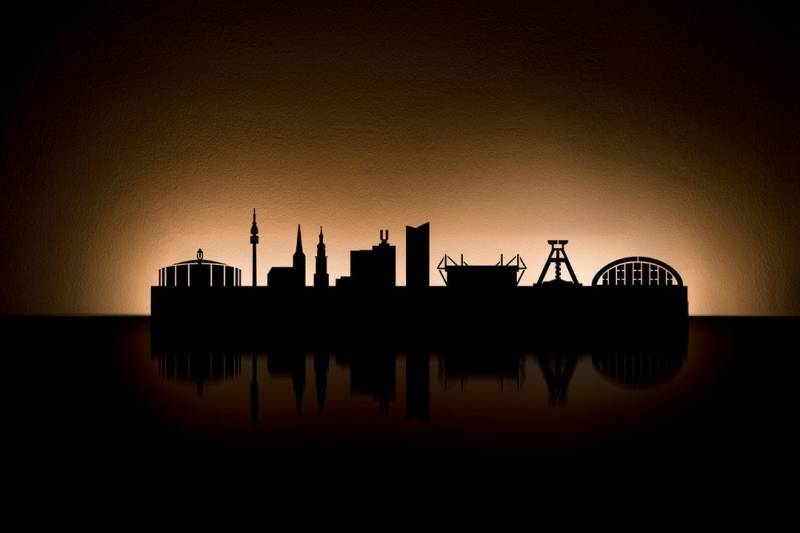 Radius Teelichthalter Skyline Städte Teelichthalter von Radius