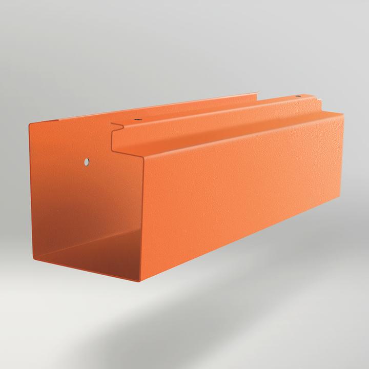 Zeitungsfach orange H12 x B 39,5 x T 11,8 cm von Radius