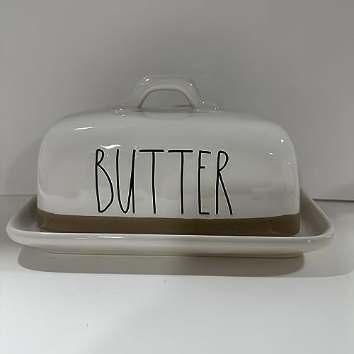 Rae Dunn Butterdose – Allside Black Ceramic von Rae Dunn by Magenta