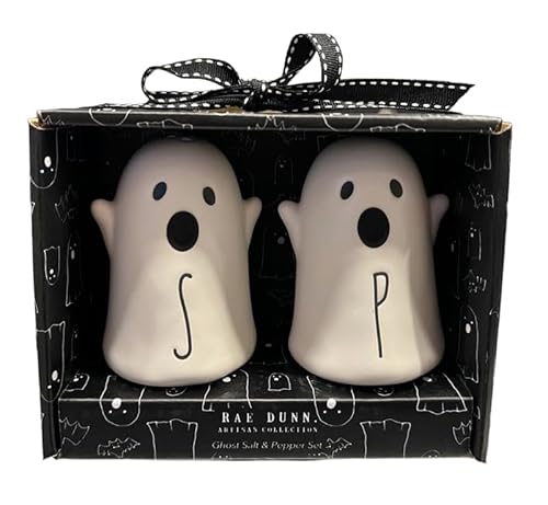 Rae Dunn Salz- und Pfefferstreuer Halloween Geist von Rae Dunn by Magenta