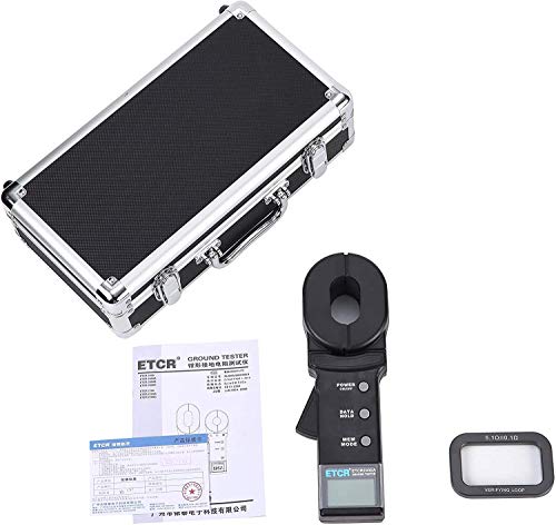 RaeSung ETCR2000C Multifunktionales Digitales Erdungsmessgerät mit Datenspeicherfunktion, Stromleck-Alarmsystem und Widerstand von RaeSung