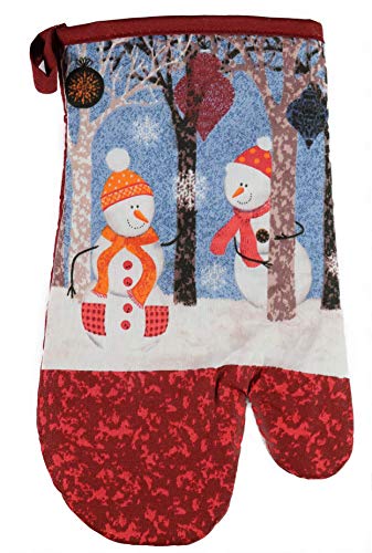 Raebel Topfhandschuhe Schneemann 1er Pack Ofenhandschuhe Grillhandschuhe Backhandschuhe Weihnachten Geschenkidee 100% Baumwolle Raebel Topfhandschuhe Schneemann 1er Pack Ofenhandschuhe Grillhandschuhe Backhandschuhe Weihnachten Geschenkidee 100% Baumwolle von Raebel OHG