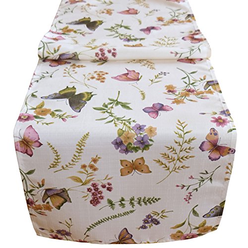 Raebel Mitteldecke - Textildruck Motiv Schmetterling (85/85 cm) von Raebel OHG