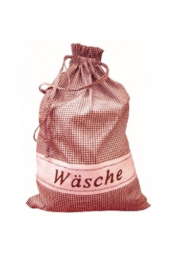 Raebel Küche und mehr - Wäschesack, rot-weiß kariert (45/65 cm) von Raebel OHG