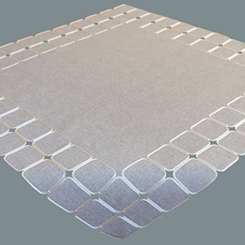 Raebel Tischdecke grau 85 x 85 cm hellgrau Ecru Kurbelstickerei Quadrate Weihnachtsdecke Weihnachtsdeko Mitteldecke Tischdekoration Raebel Tischdecke grau 85 x 85 cm hellgrau Ecru Kurbelstickerei Quadrate Weihnachtsdecke Weihnachtsdeko Mitteldecke Tischdekoration von Raebel OHG