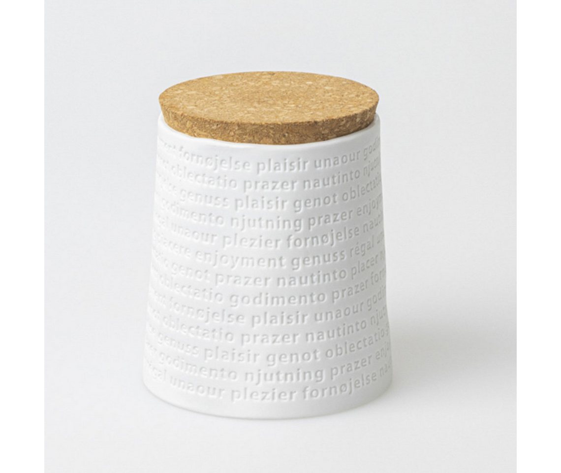 Räder Design Aufbewahrungsdose Räder Raumpoesie Vorratsdose Genuss D10cm H12cm aus Pporzellan Räder Design Aufbewahrungsdose Räder Raumpoesie Vorratsdose Genuss D10cm H12cm aus Pporzellan von Räder Design