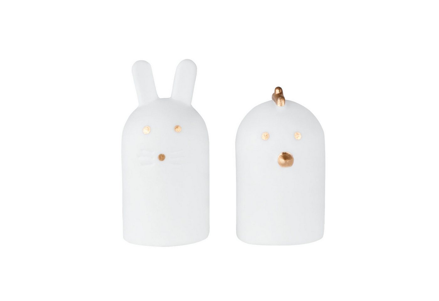 Räder Design Dekofigur Ostern Porzellanfiguren Hase und Huhn D:2,5cm H:5cm Räder Design Dekofigur Ostern Porzellanfiguren Hase und Huhn D:2,5cm H:5cm von Räder Design