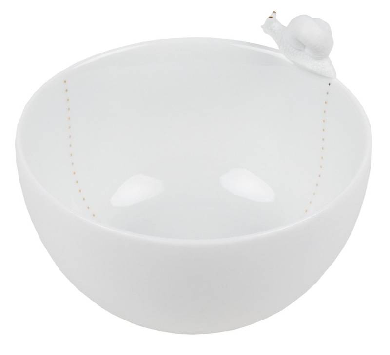 Räder Design Servierschale PORZELLANGESCHICHTEN. SCHALE - SCHNECKE von Räder Design