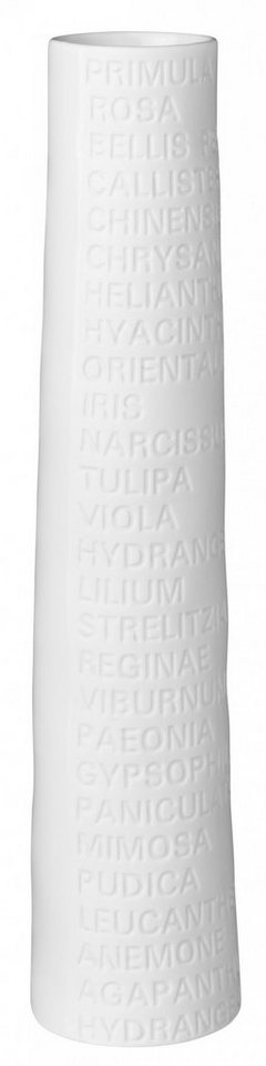 Räder Design Dekovase SCHMALE VASE, GROSS "TEXT" von Räder Design
