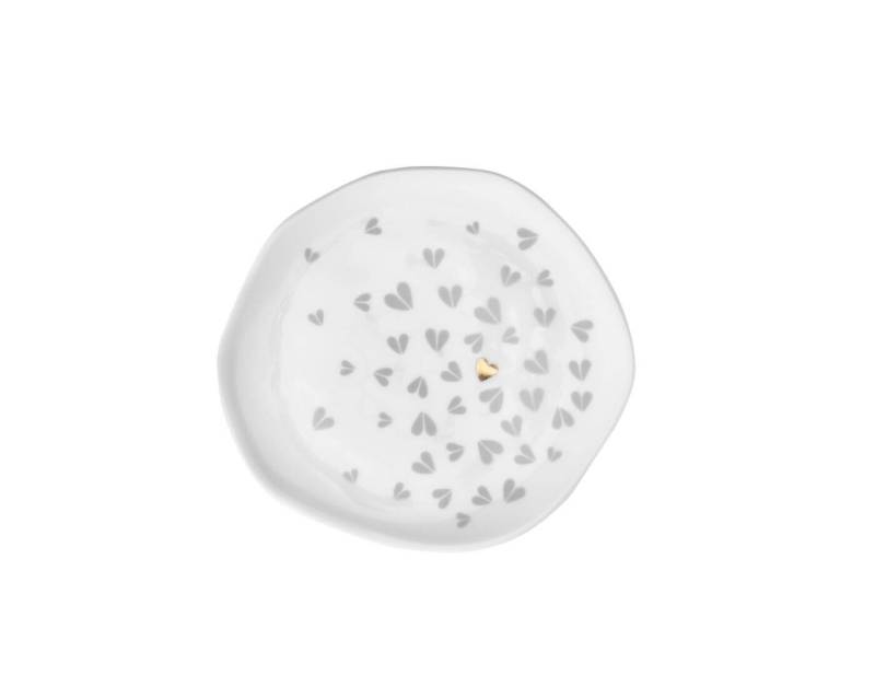 Räder Design Dessertteller Hochzeit. Kleiner Teller - Herz von Räder Design