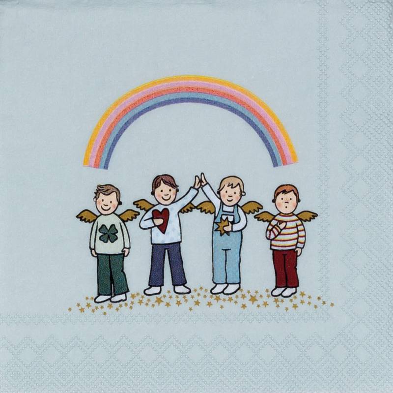 Räder Design Papierserviette Cocktailservietten Himmlische Brüder Räder Design Papierserviette Cocktailservietten Himmlische Brüder von Räder Design