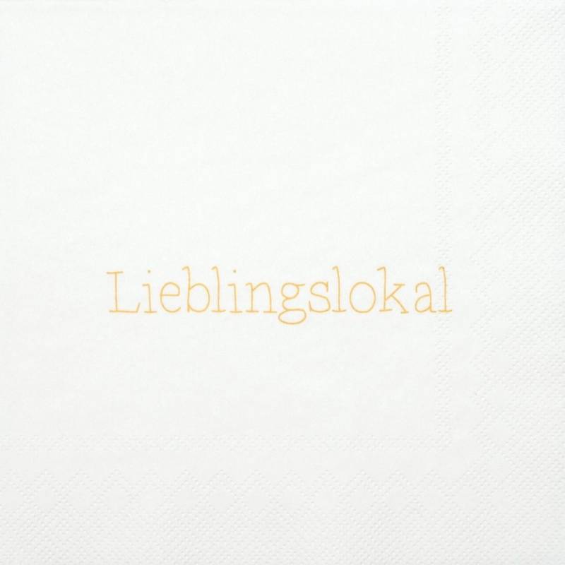 Räder Design Papierserviette Serviette Lieblingslokal"" von Räder Design