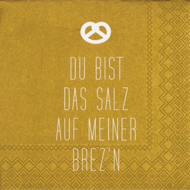 Räder Design Papierserviette Servietten Du bist das Salz..."" von Räder Design