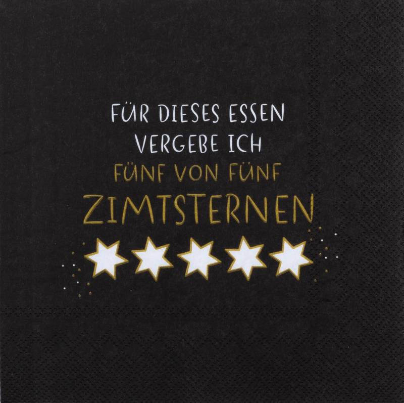 Räder Design Papierserviette Servietten Zimtsterne von Räder Design