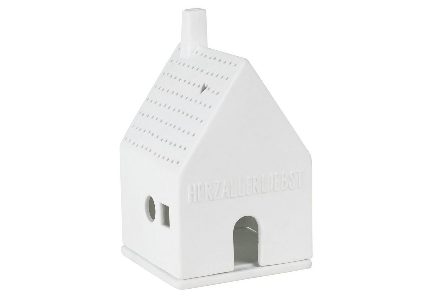 Räder Design Teelichthalter LIVING Lichthaus Herzallerliebst 7x7x13cm (Set, 2 St), Blumenvase in Zylinderform von Räder Design