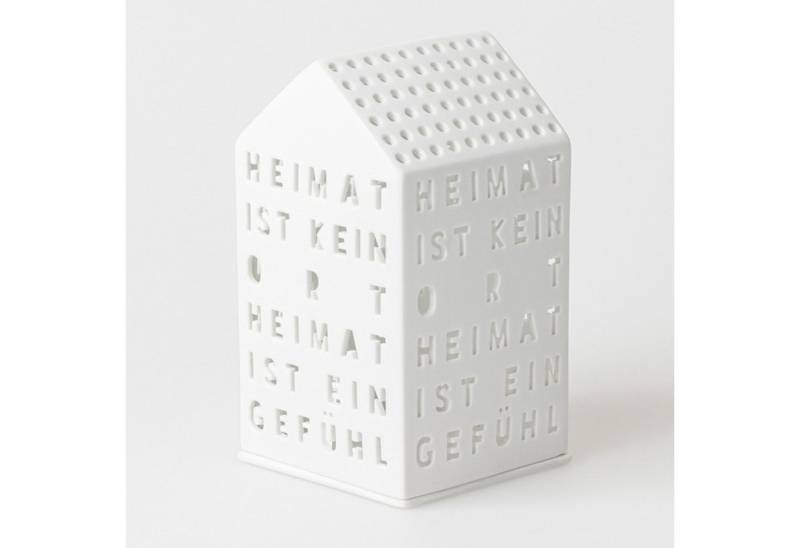 Räder Design Teelichthalter Lichthaus Heimat ist kein Ort von Räder Design