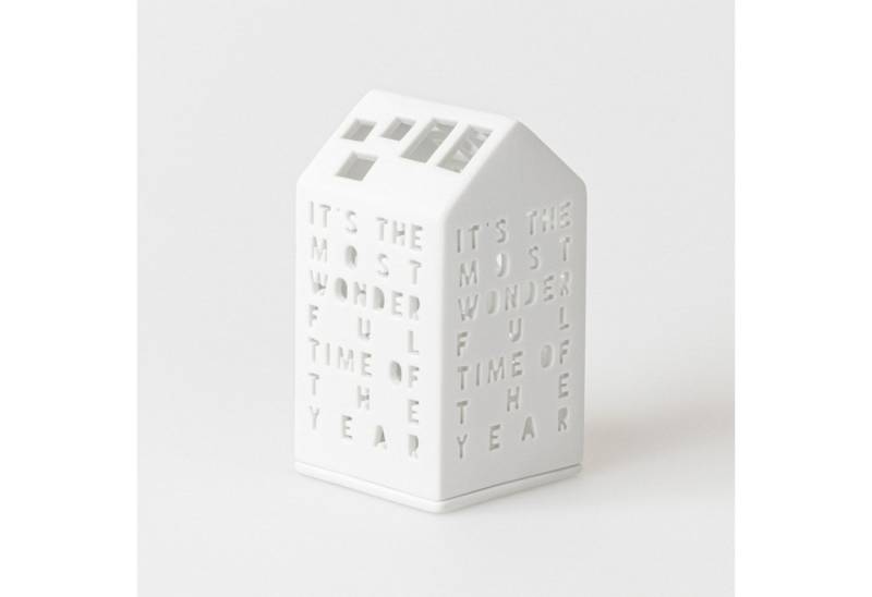 Räder Design Teelichthalter Lichthaus It’s the most wonderful time of the year von Räder Design
