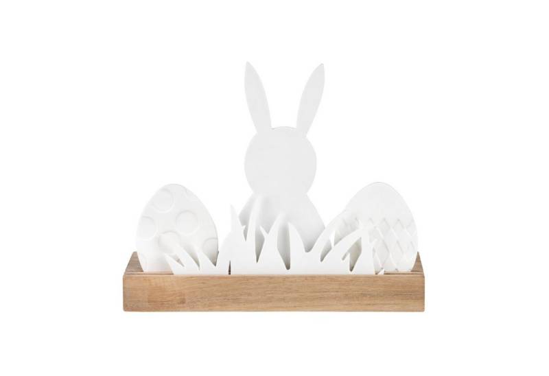 Räder Design Teelichthalter OSTERN Lichtobjekt Hase 22x7x16,5cm von Räder Design