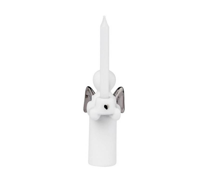 Räder Design Tischkerzenhalter SCHUTZENGELKERZE "SILBER" von Räder Design