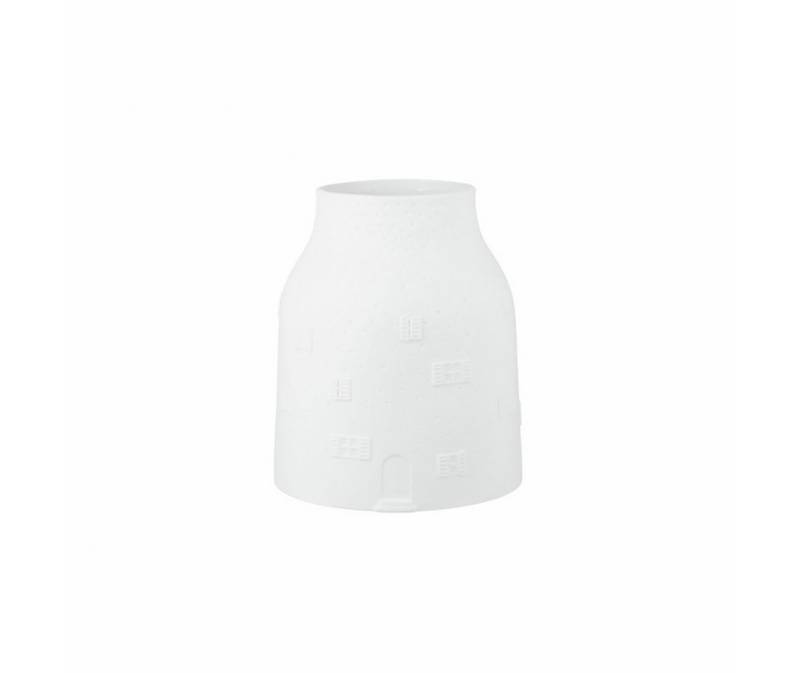 Räder Design Tischvase Räder Vase Winterhaus aus Porzellan weiß D15cm x H18cm Räder Design Tischvase Räder Vase Winterhaus aus Porzellan weiß D15cm x H18cm von Räder Design