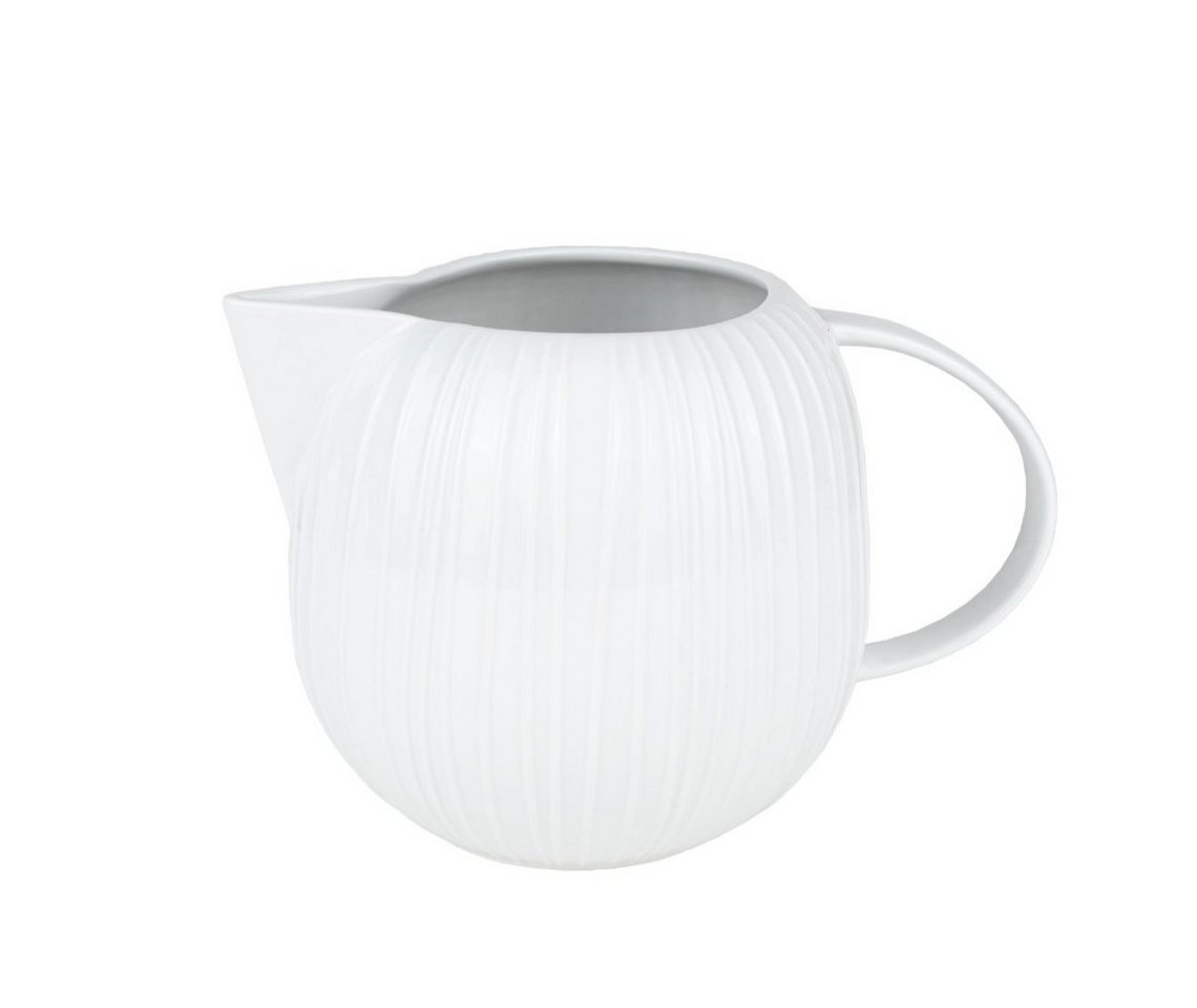 Räder Design Wasserkrug Mix & Match. Krug "Streifen", (Set, 2er Set), Auf Holzfuß mit Juteband von Räder Design