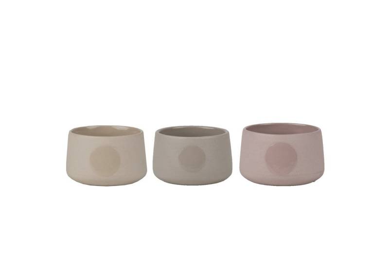 Räder Design Windlicht räder BALANCE 3er Set Licht puder Kerzenbecher aus Steinzeug von Räder Design