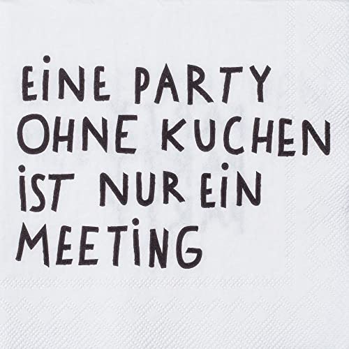 Cocktailserviette "Eine Party ohne Kuchen" von Räder