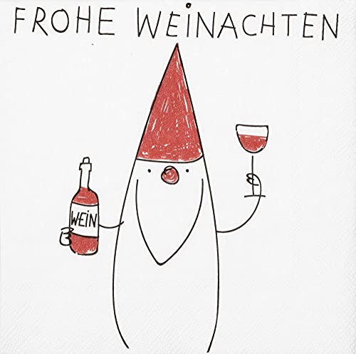 Cocktailserviette "Frohe Weihnachten" von Räder