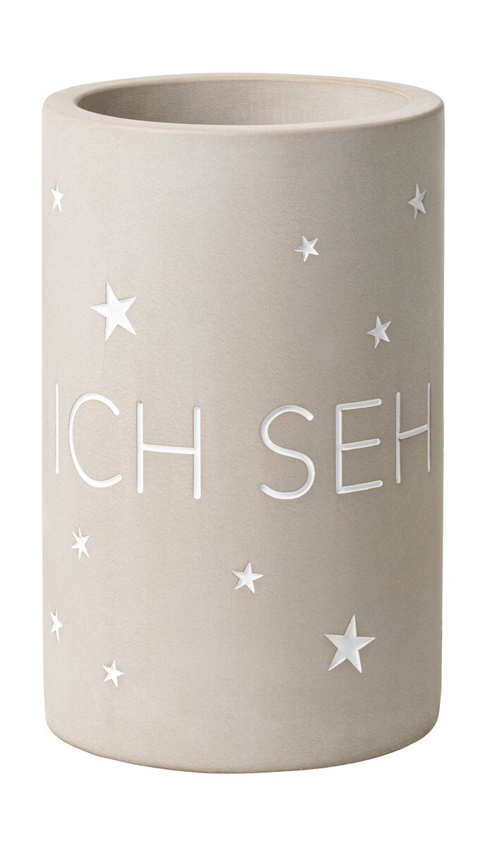Flaschenkühler Ich seh Sterne 22 cm grau von Räder