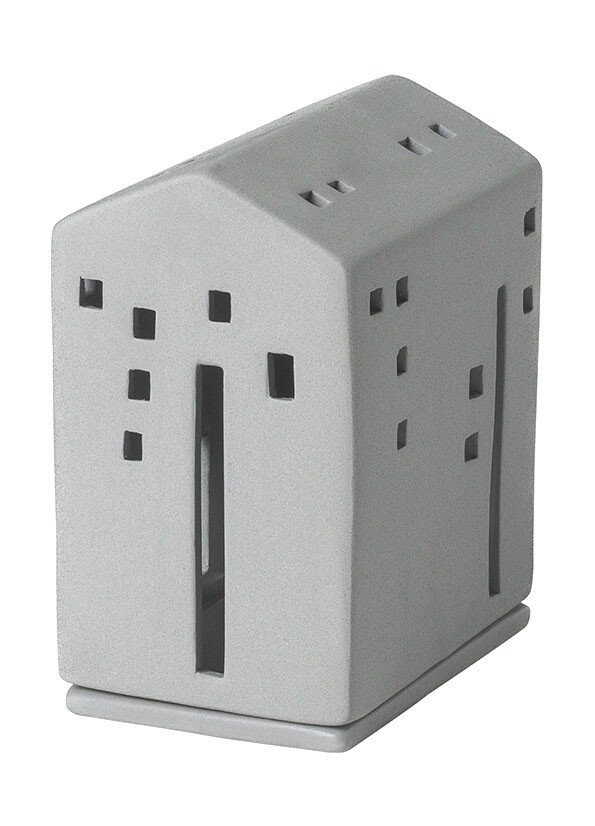 Lichthaus grau 5,8x8,2x10cm von Räder