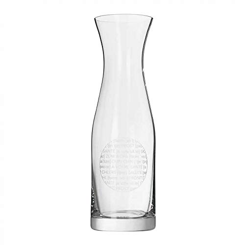 Räder 14087 Vino Apero - Karaffe - Weinkaraffe - Wasserkaraffe - Glas - 1000ml, Transparent von Räder