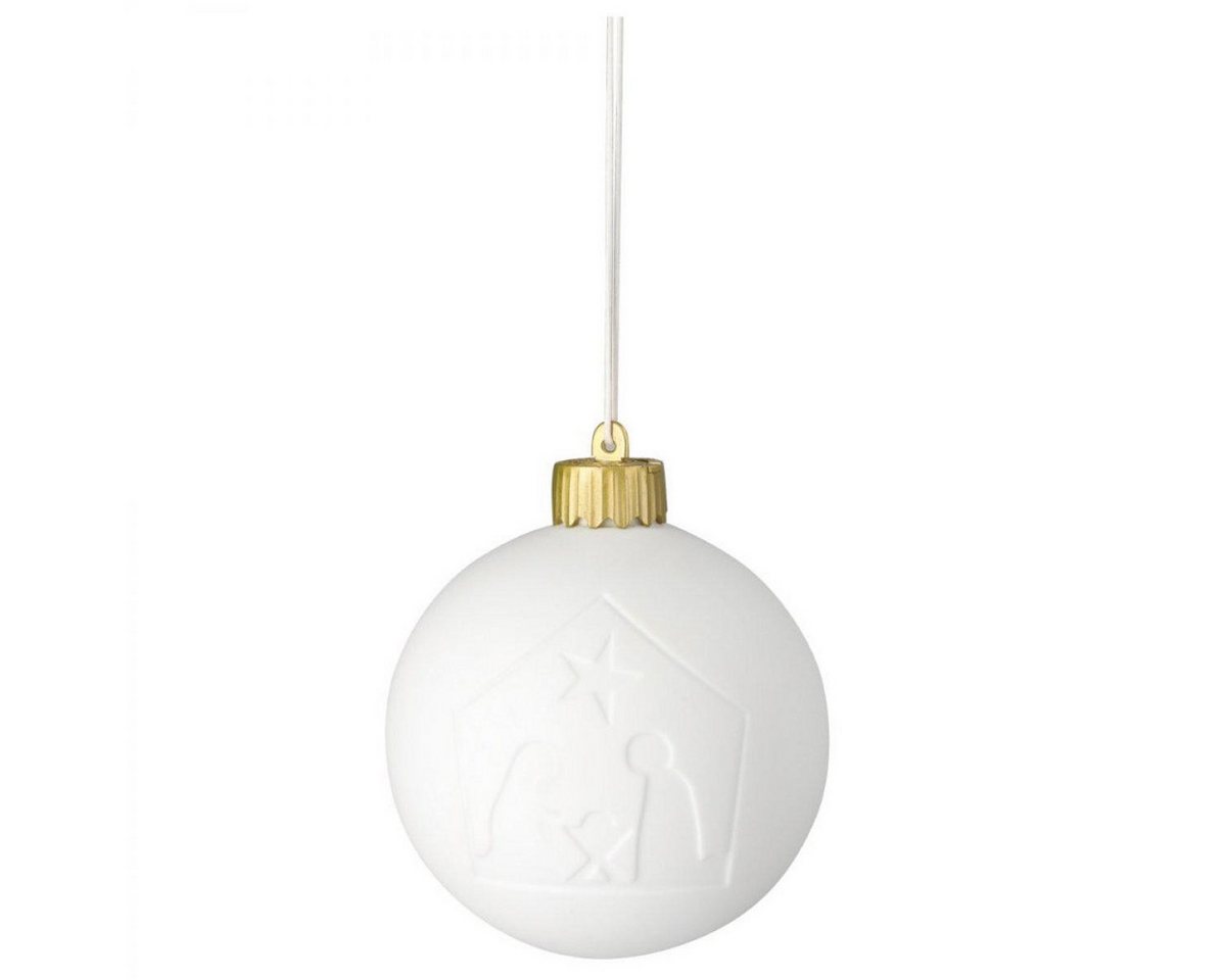 Räder Christbaumschmuck Design LED Christbaumkugel Weihnachtslampe Krippe Kugel von Räder