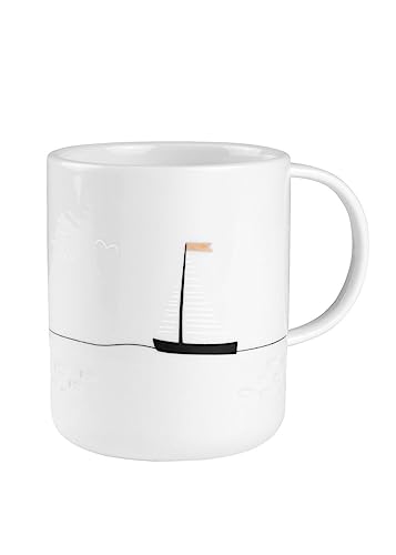 Räder [DL] Hobby Geschenktasse Segeln D.8cm, H.10cm von Räder