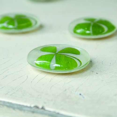 Räder Flower Power Magnet - Kleeblatt von Räder