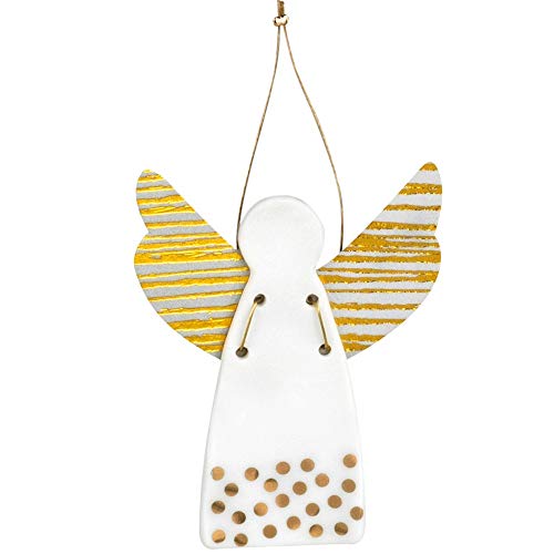 Räder Hängender Schmuck Schutzengel-Figur Gold 6,5x6,5cm Weihnachtsschmuck Räder Hängender Schmuck Schutzengel-Figur Gold 6,5x6,5cm Weihnachtsschmuck von Räder