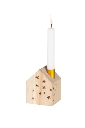 Räder Living Glückslichthaus Sterne 5x5x6,5 cm Design, Kerzenhalter von Räder