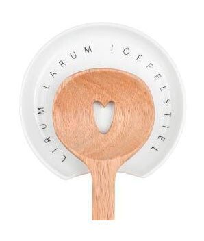 Räder Löffelablage Lirum Larum Löffelstiel 11 cm Guten Appetit weiß von Räder