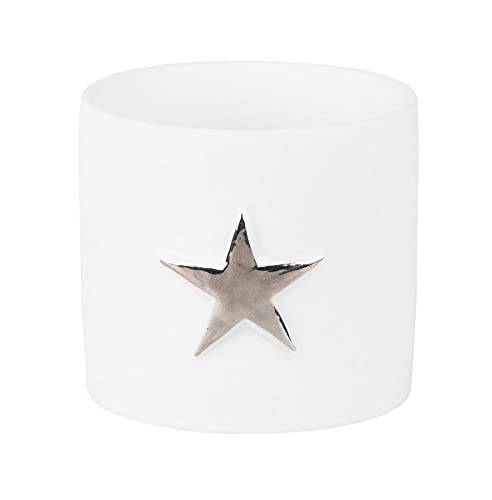 Räder [SA2025/08] Sternenlichtlein 2er Set Silber, D:4,5cm H:4,5cm von Räder