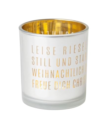 Räder [SA2025/08] Winterzauber Glanzlicht Leise rieselt .. D.7cm, H.8cm von Räder