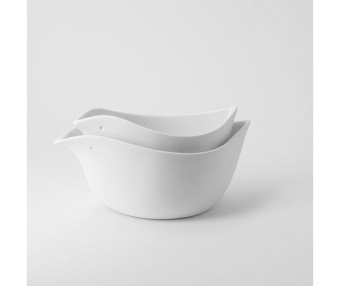 Räder Servierschale räder Early Bird Schalen 2 er Set, Porzellan, (2er Set) von Räder