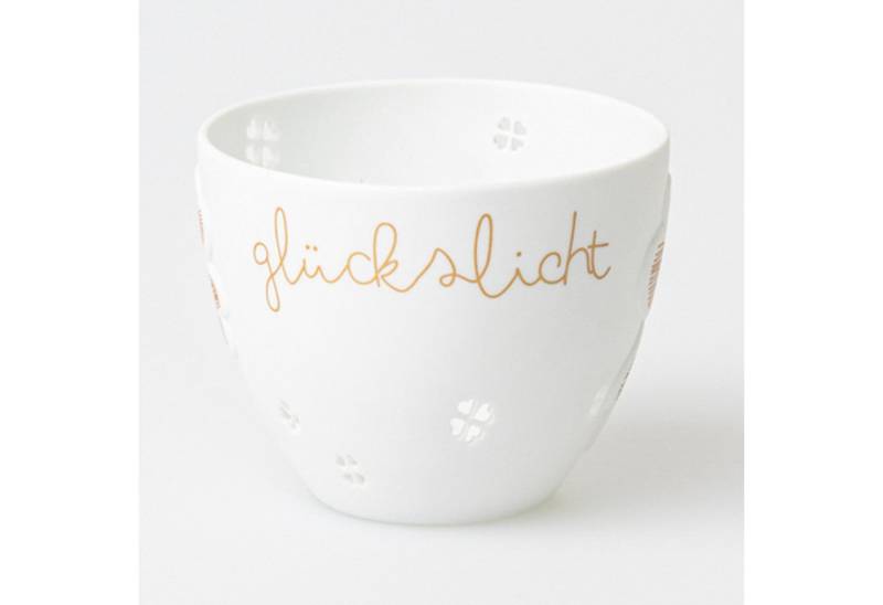 Räder Teelichthalter räder Living Teelichthalter Poesielicht Glückslicht 8x6,5cm von Räder