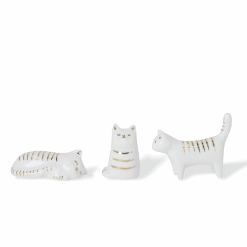 Räder Tierische Begleiter, Porzellanfigur Katze, 3er Set von Räder
