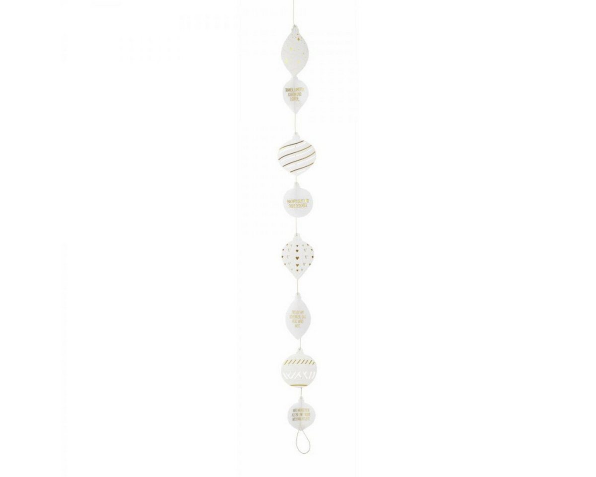 Räder Weihnachtsbaumkugel Design Girlande Christbaumkugeln (118cm) von Räder