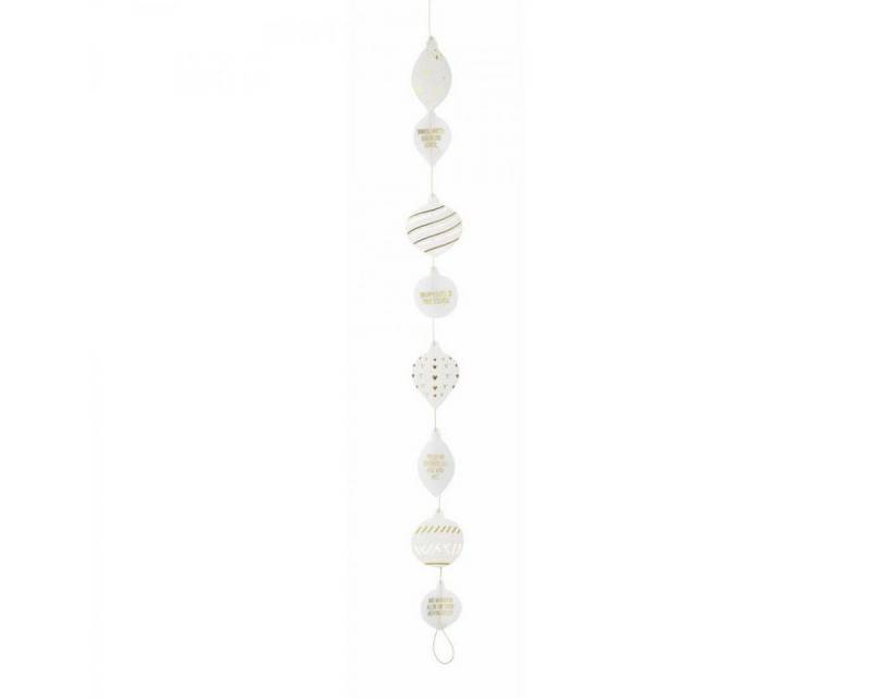 Räder Weihnachtsbaumkugel Design Girlande Christbaumkugeln (118cm) von Räder