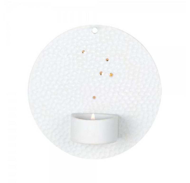 Räder Windlicht Design Teelichthalter Wandlicht Traumlicht Weiß (15cm) von Räder