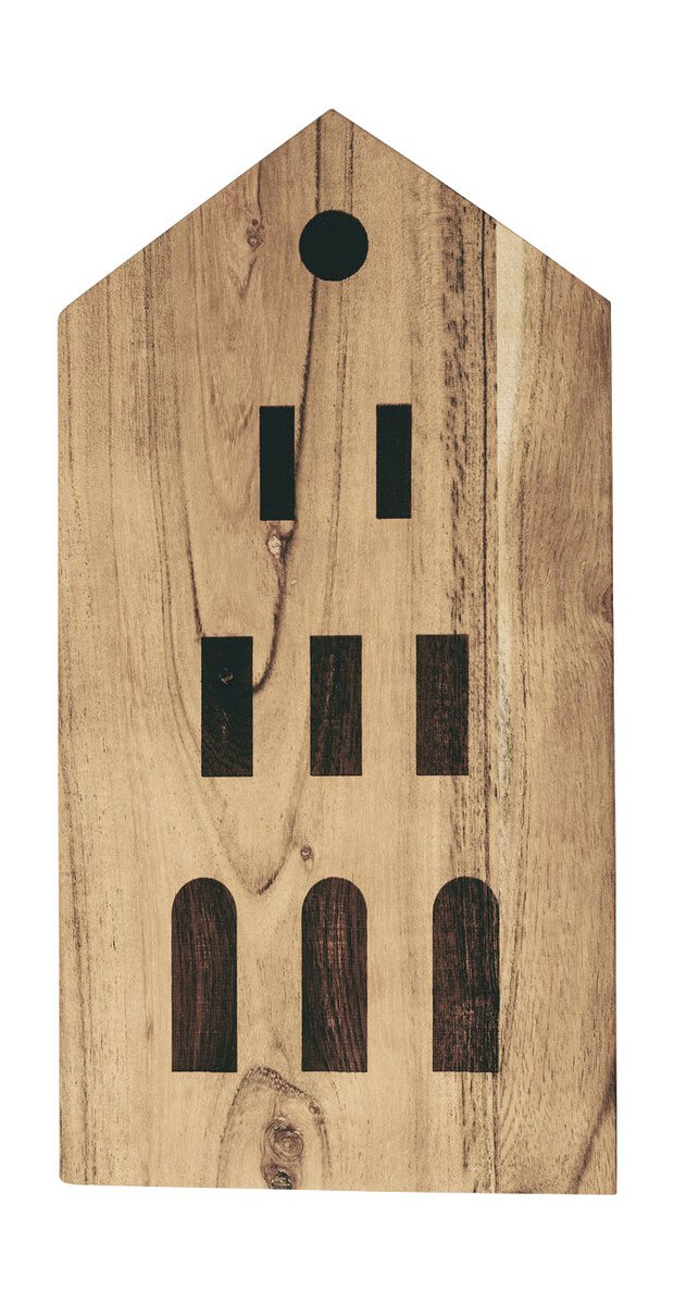 Schneidebrett Stadthaus 30x15,5cm von Räder