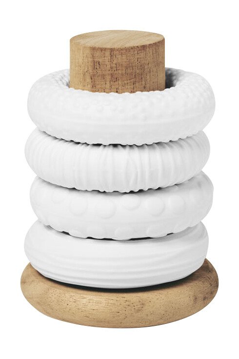 Serviettenring Stapelturm H:8cm D:6cm 4er-Set von Räder