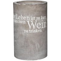 Räder Weinkühler Beton Das Leben ist zu kurz von Räder