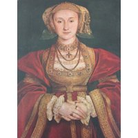 Ann Of Cleves, Saint Martin & The Beggar/Reproduktion Fine Art Prints/1951 2-Seitige Vintage Buchseite/9, 5 X 13 In von RaesVintage